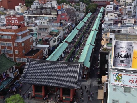 Nakamise, the main street of Asakusa between Kaminarimon and Hozomon images