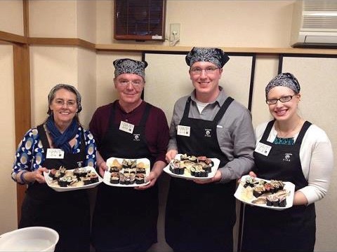 Sushi Lesson with a professional Sushi Chef in his Sushi Restaurant ! images