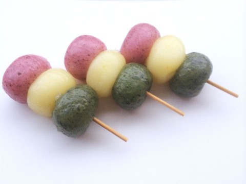 Hanami Dango (Three-color dumpling) images