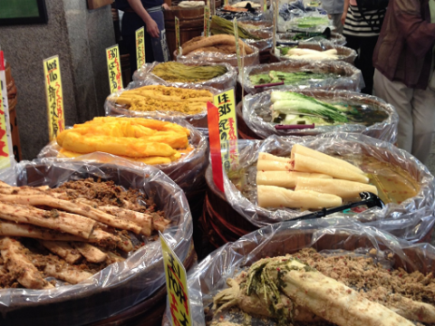 Lively NISHIKI market in KYOTO! images