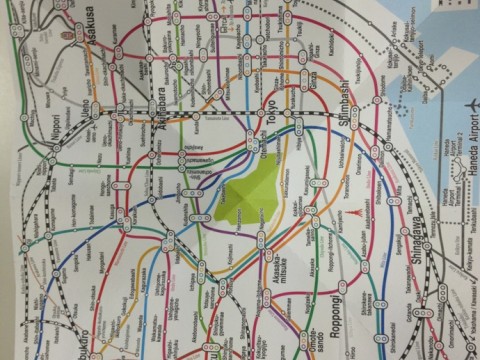 Train stations, convenient stores and book stores are few places where you can get maps & guidebooks images