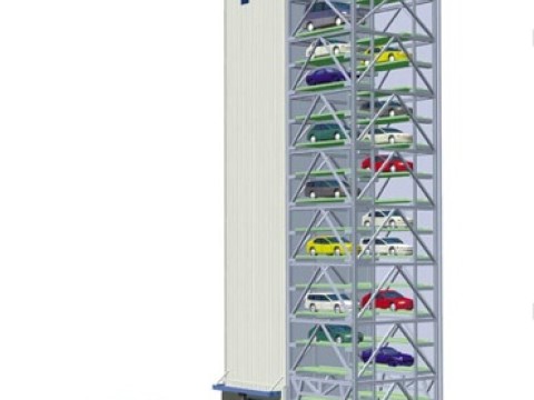 How do parking lots in Japan work? images