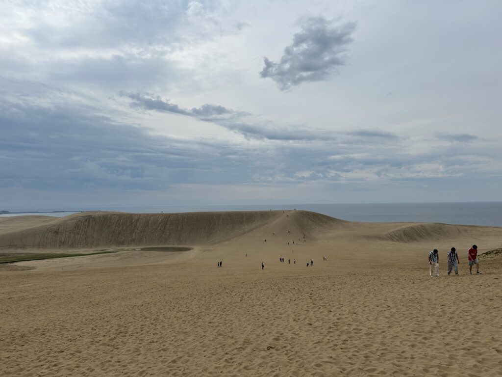 The Tottori Sand Dunes are one of Japan’s largest dune systems, stretching for over 16 kilometers along the Sea of Japan coast.